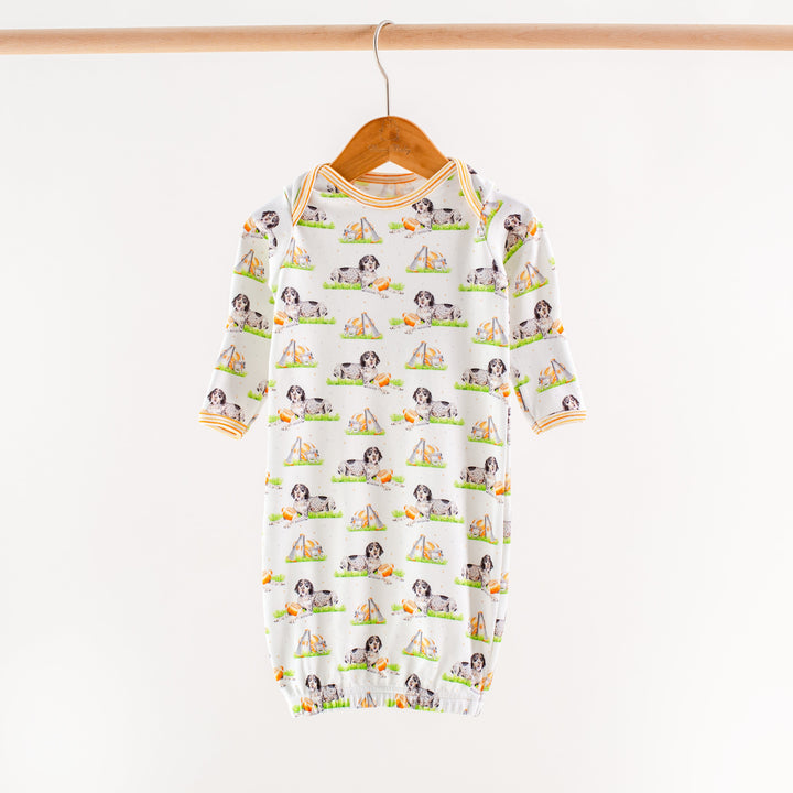 Hound Dog Mascot Mania Organic Cotton Kids Pajamas