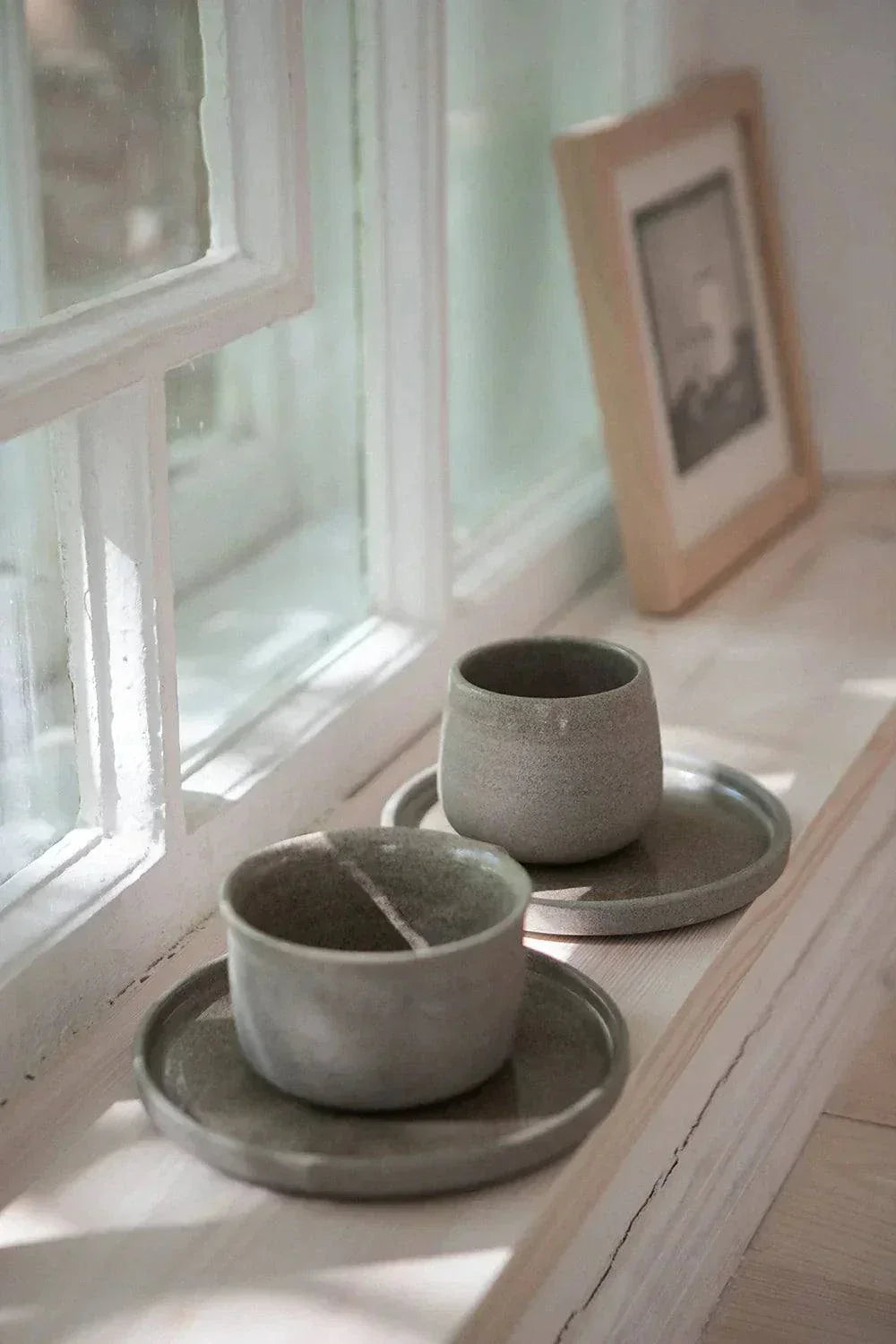 Handmade Stoneware Coffee Cup