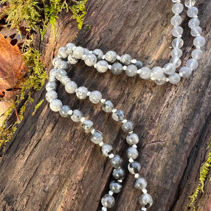 Inner Strength Meditation Mala – 108 Beads for Protection & Clarity
