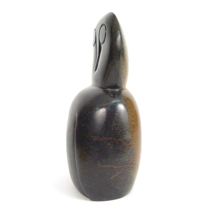 Stone Owl - Abstract Sculpture - One of a kind sculpture