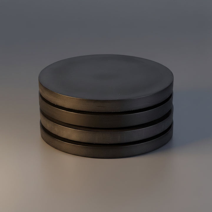 Concrete Coasters: Charcoal