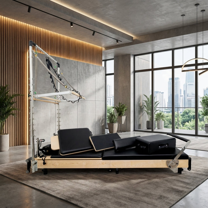 Janet Elite Plus – Premium Foldable Pilates Reformer - RE016