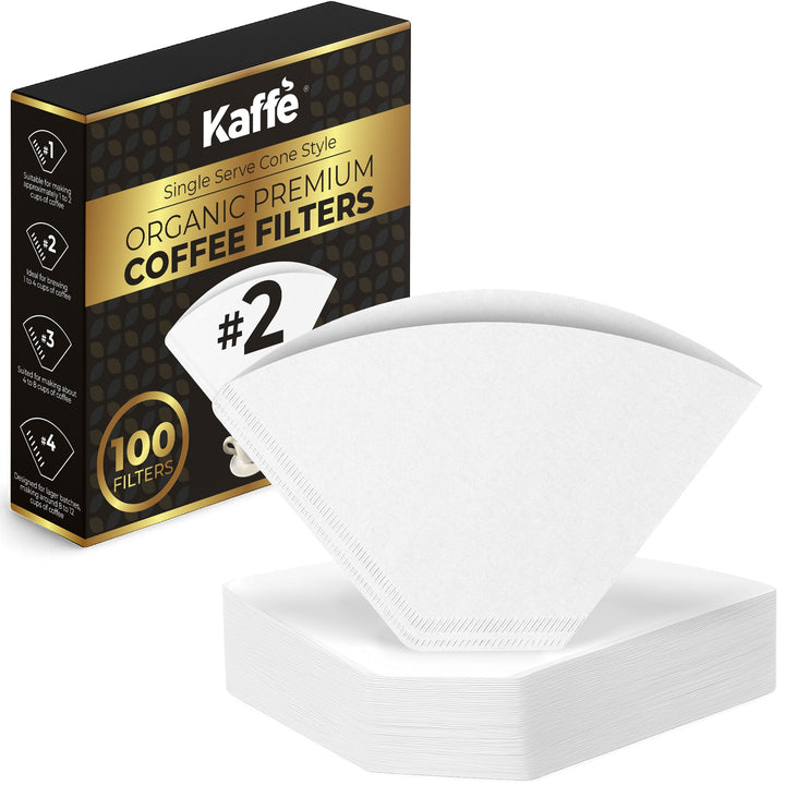 Organic premium single-serve coffee filters, 