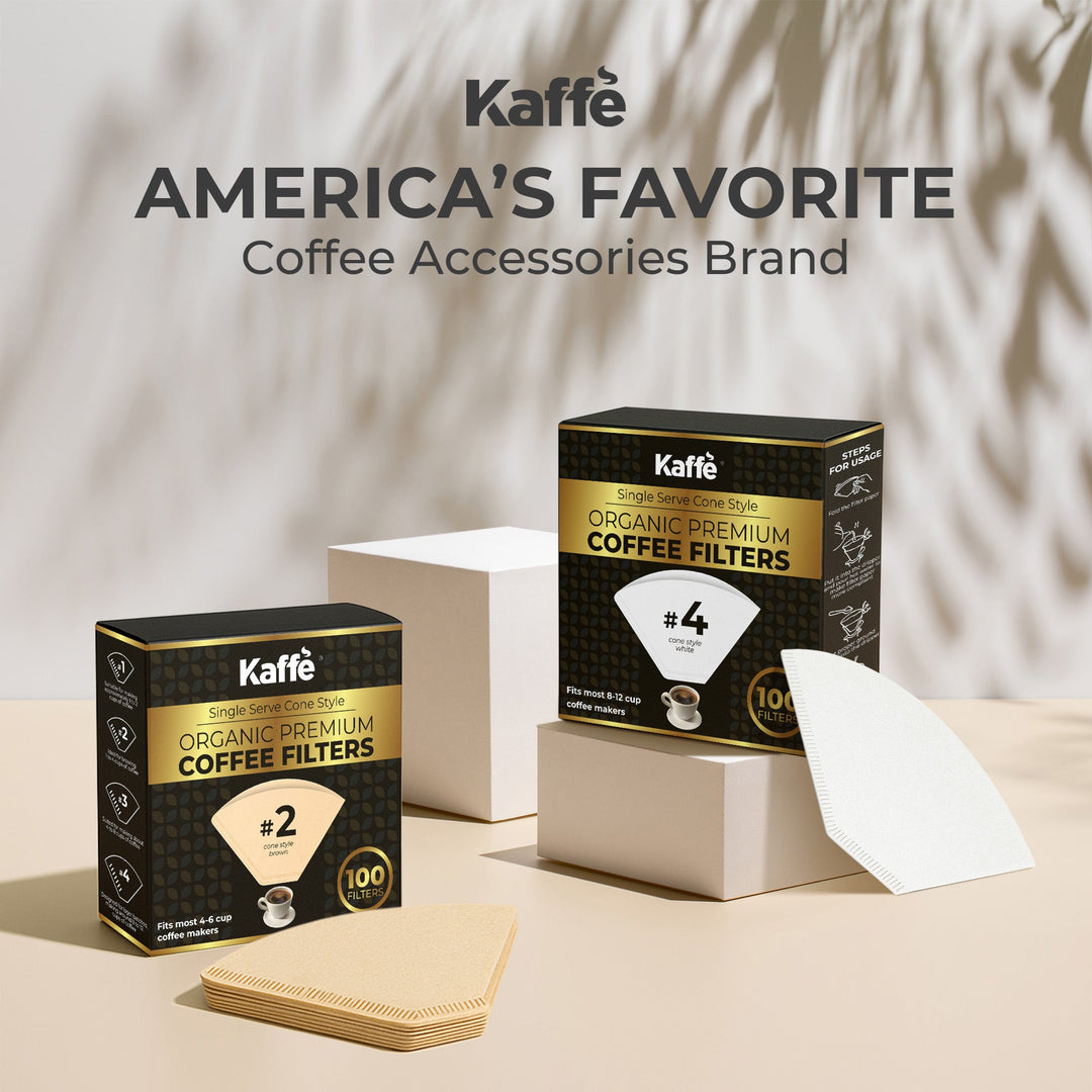 Coffee filter boxes with 