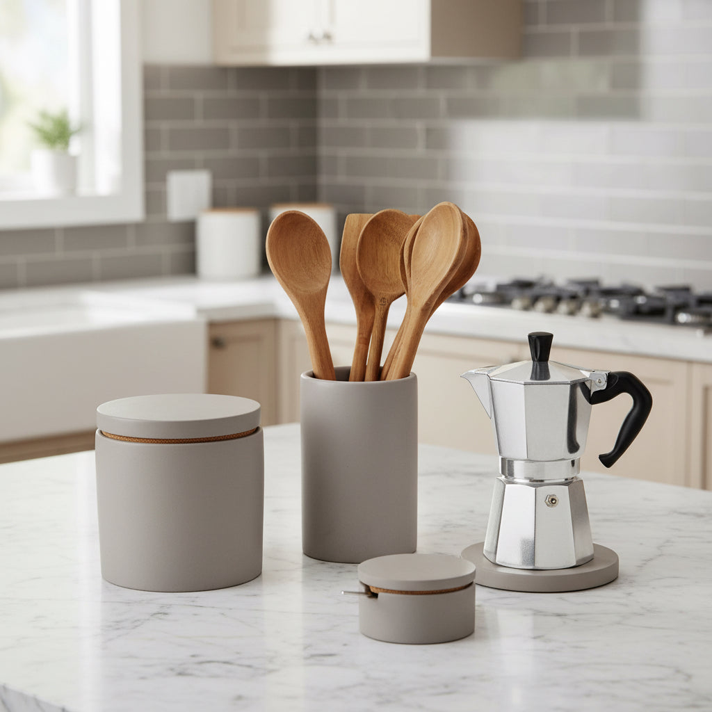 Concrete Trivet: Gray