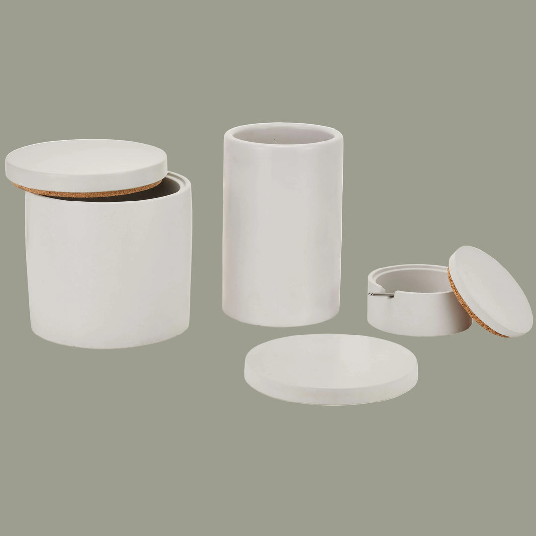 Concrete Kitchen Set (White)