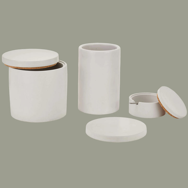 Concrete Kitchen Set (White)