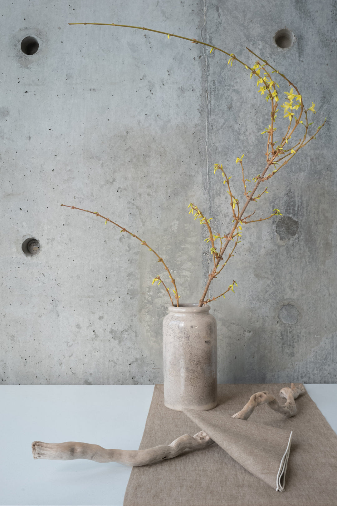 Minimal Denim Table Runner