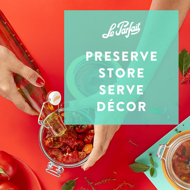 Le Parfait Reusable Glass Bottles