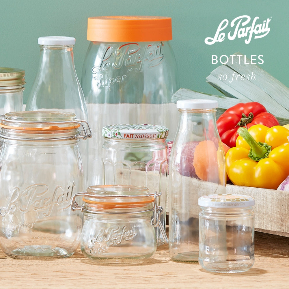 Le Parfait Reusable Glass Bottles