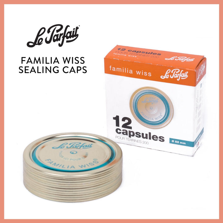 Le Parfait Familia Wiss Sealing Caps (12-Pack)