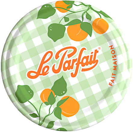 Le Parfait–Twist Lids 82 mm  (Six Pack–Assorted Designs)