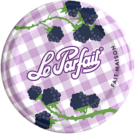 Le Parfait–Twist Lids 82 mm  (Six Pack–Assorted Designs)