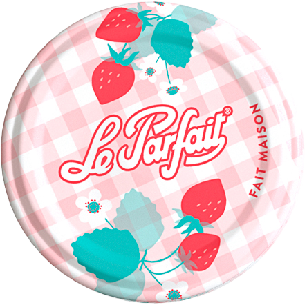 Le Parfait–Twist Lids 82 mm  (Six Pack–Assorted Designs)