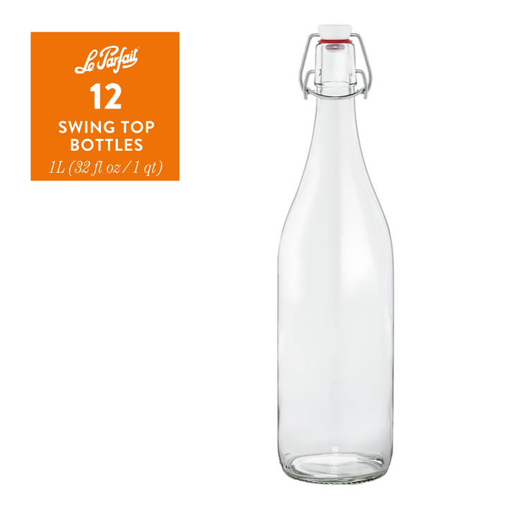 Le Parfait Reusable Glass Bottles