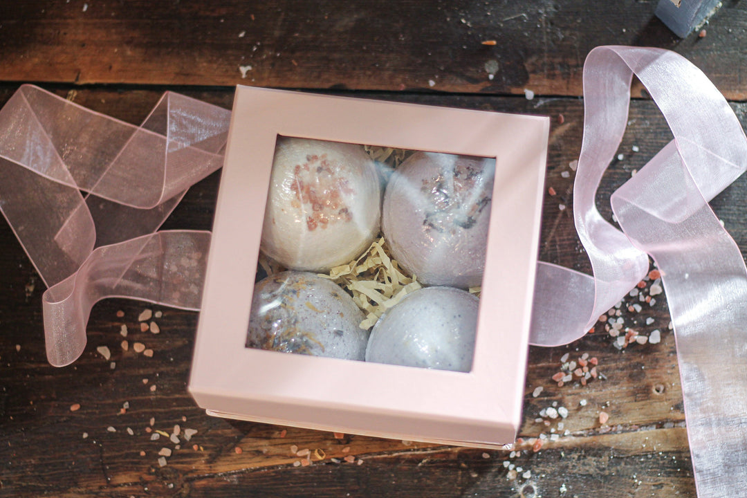 Bath Bomb Gift Sets — Bath Bombs, [material], Soaplicity