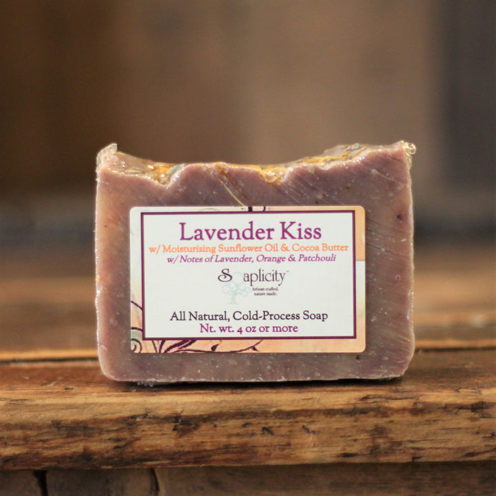 Lavender Kiss Soap Bar — Soap Bar, [material], Soaplicity