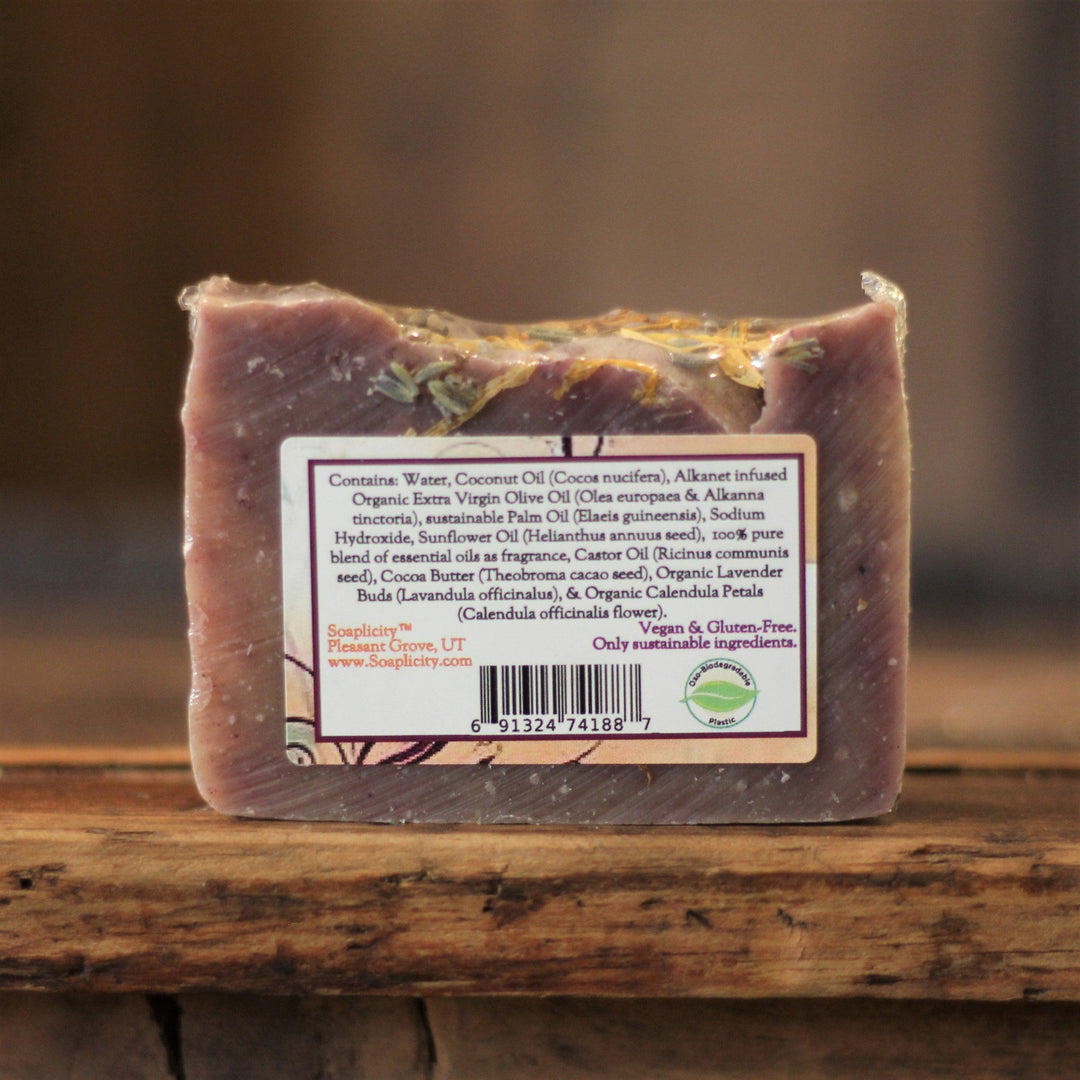 Lavender Kiss Soap Bar — Soap Bar, [material], Soaplicity