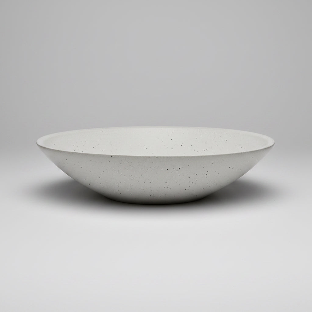 Concrete Infinity Bowl: White