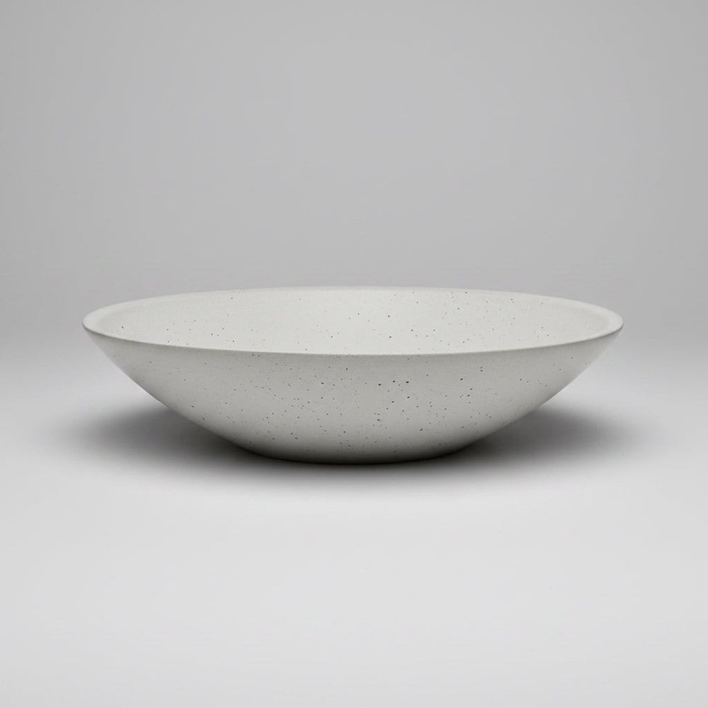 Concrete Infinity Bowl: White — , [material], Port Living Co.