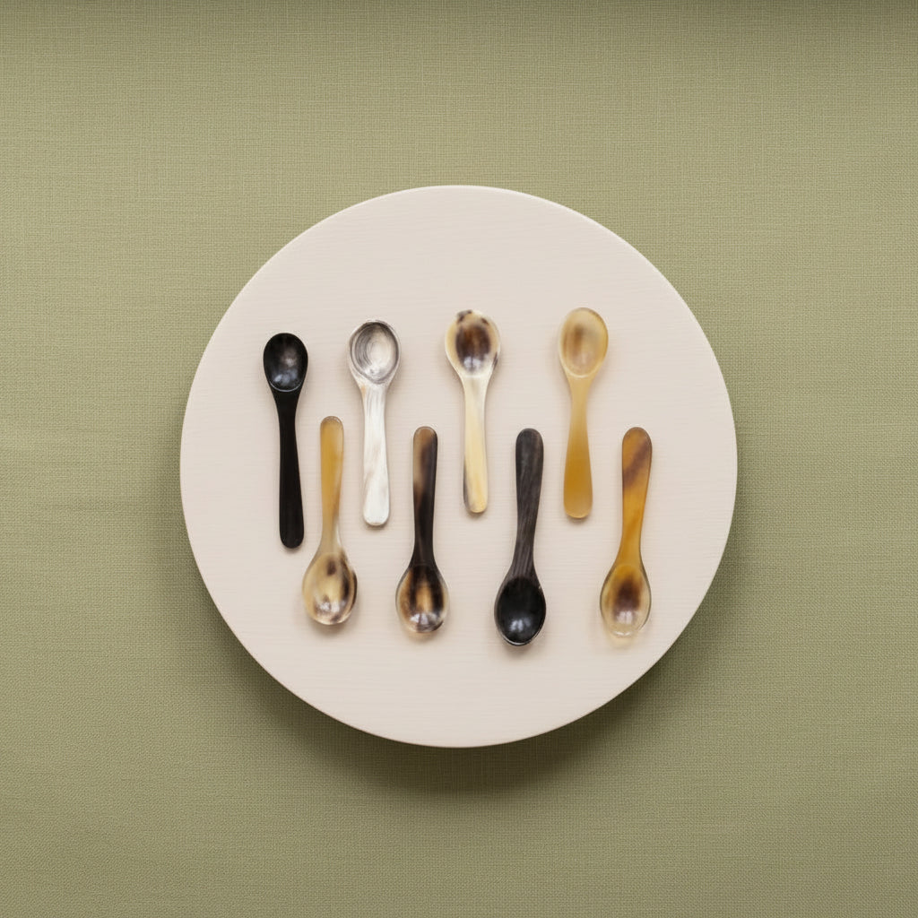 Horn Salt & Herb Spoon