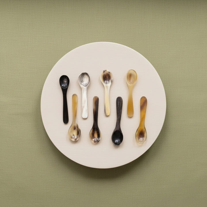 Horn Salt & Herb Spoon