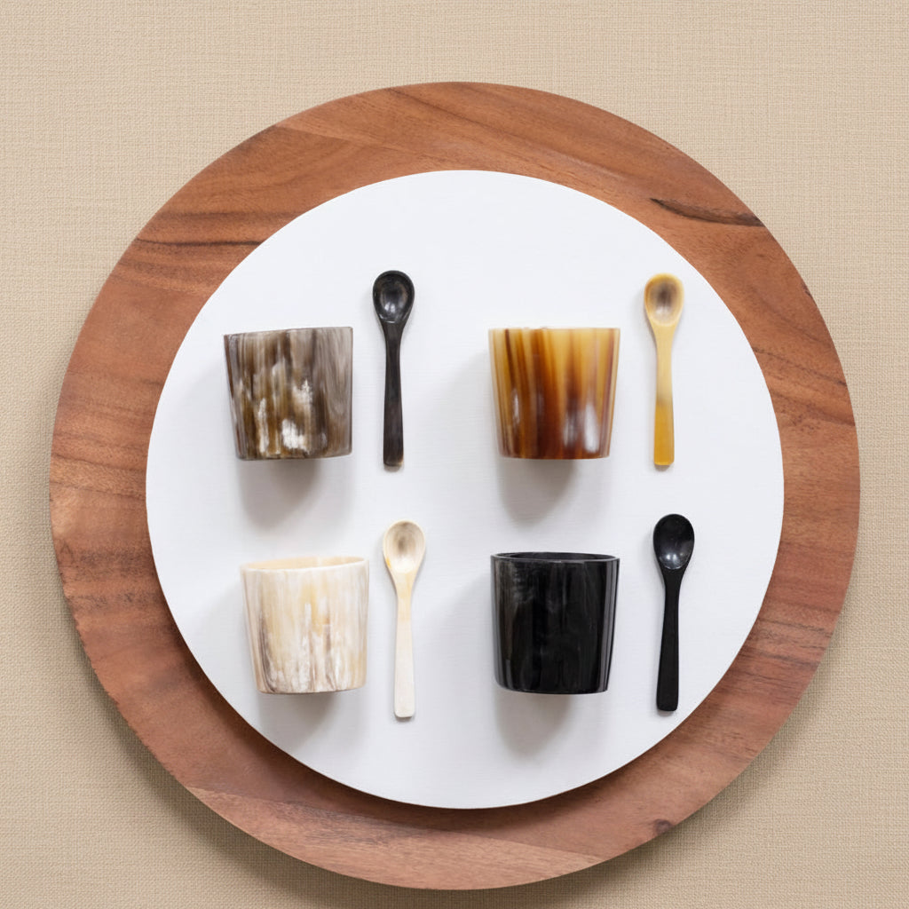Mini Salt Cellar with Spoon