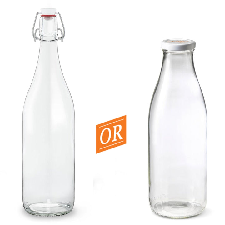 Le Parfait Reusable Glass Bottles