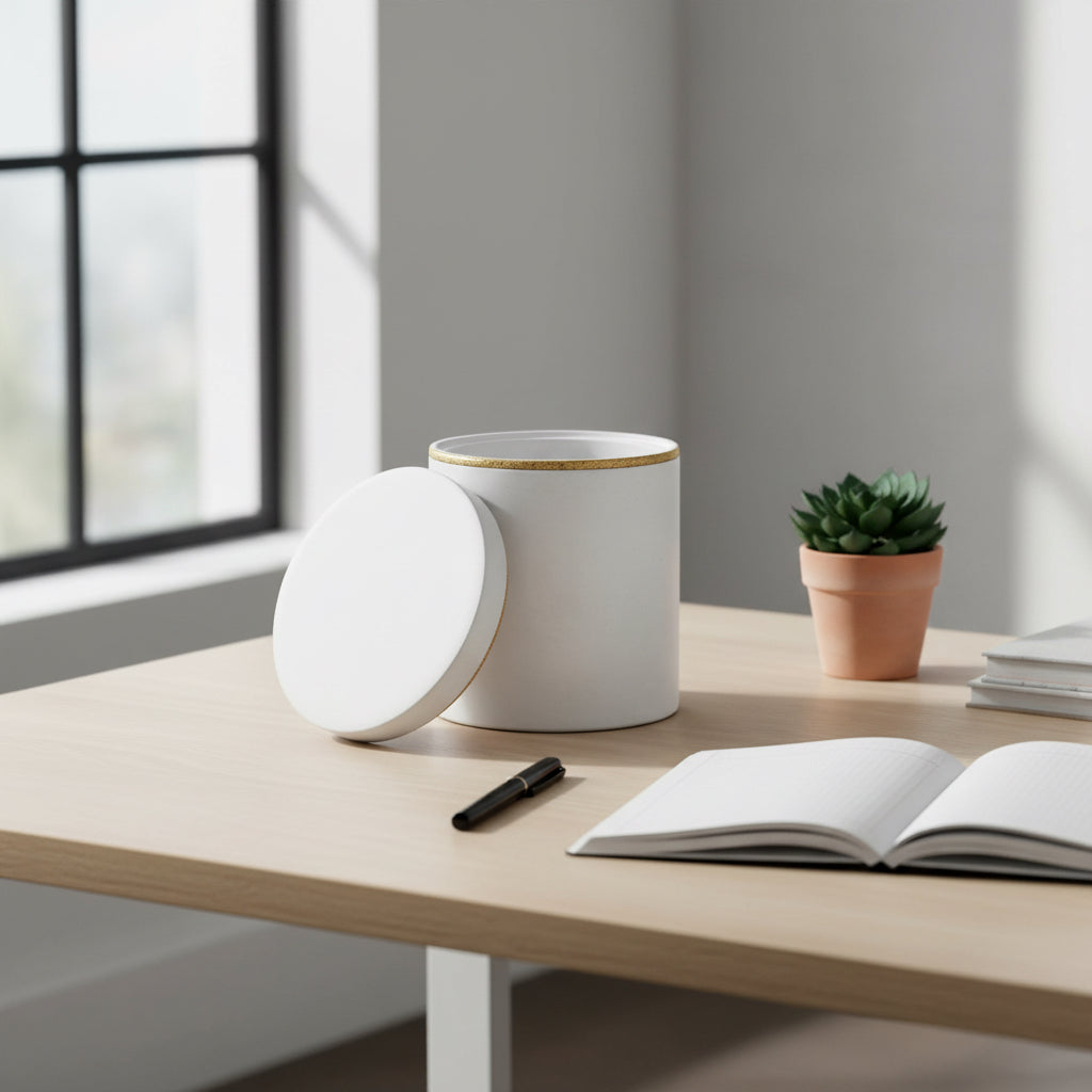 Concrete Module 50 Canister: White