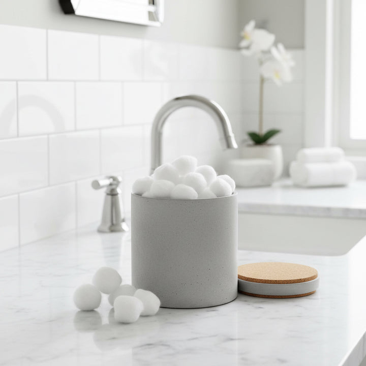Concrete Module 50 Canister: White