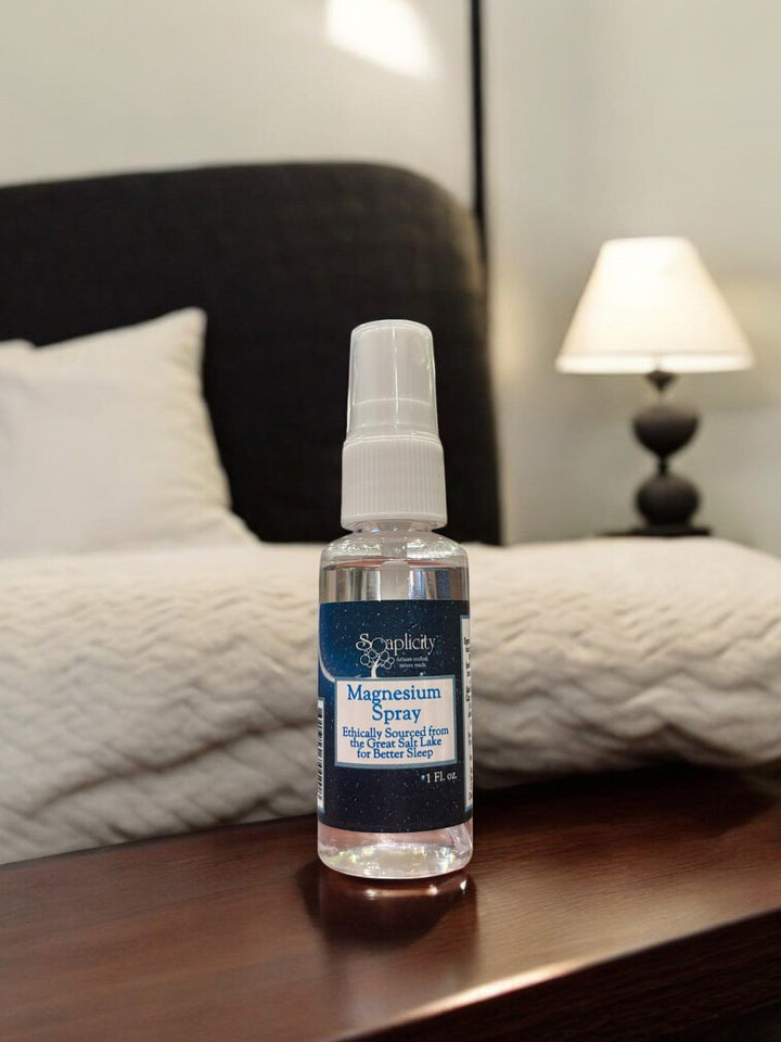 Magnesium Oil Spray - Natural Sleep Aid & Muscle Recovery, 1 oz — Sleep Aid, [material], Soaplicity