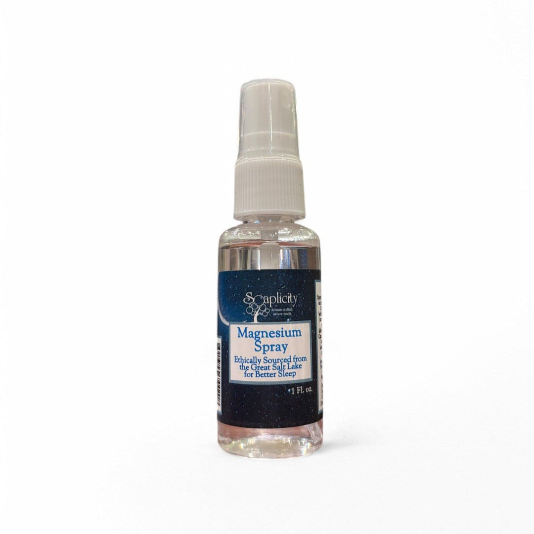 Magnesium Oil Spray - Natural Sleep Aid & Muscle Recovery, 1 oz — Sleep Aid, [material], Soaplicity