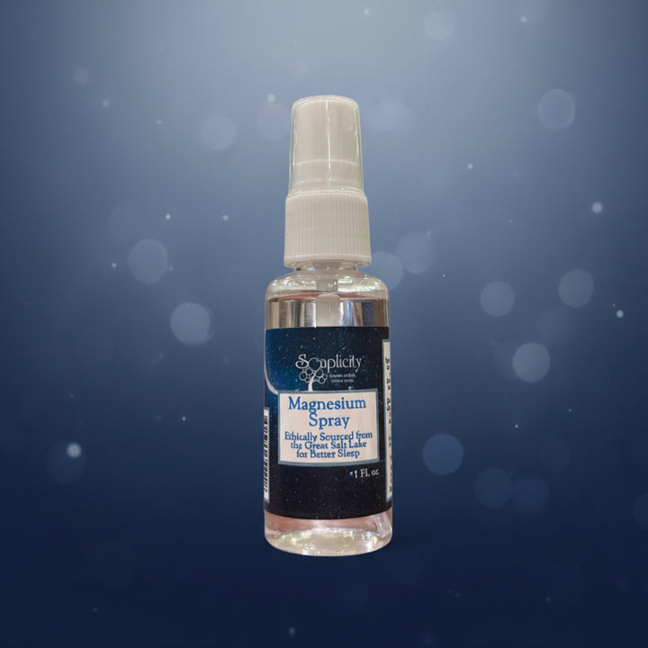 Magnesium Oil Spray - Natural Sleep Aid & Muscle Recovery, 1 oz — Sleep Aid, [material], Soaplicity