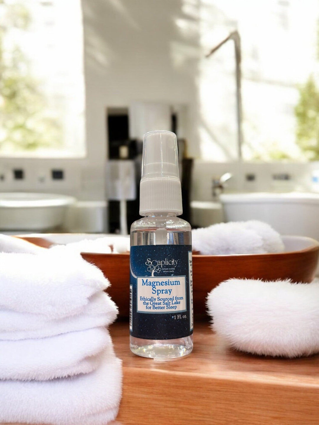 Magnesium Oil Spray - Natural Sleep Aid & Muscle Recovery, 1 oz — Sleep Aid, [material], Soaplicity