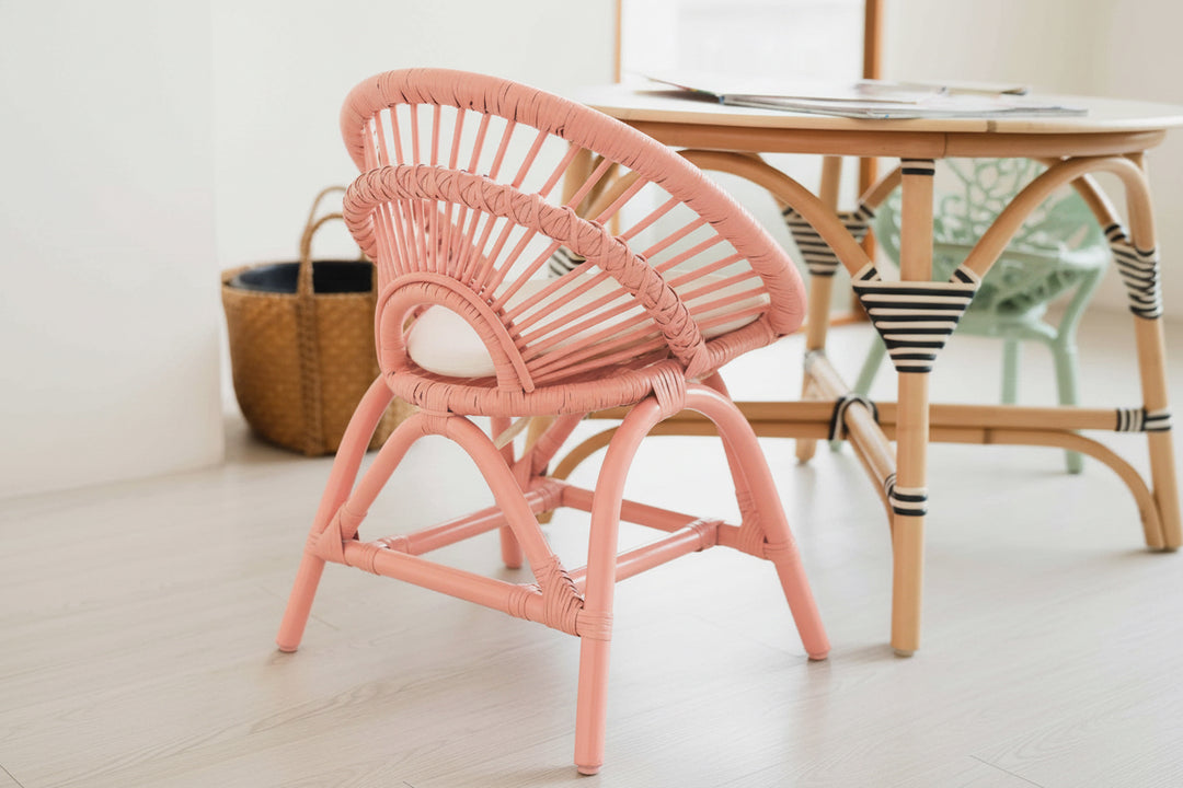 Maya Kids Chair - Peach Pink