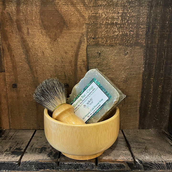 Men's Shaving Sets in Bamboo — Men's Shaving Sets, [material], Soaplicity