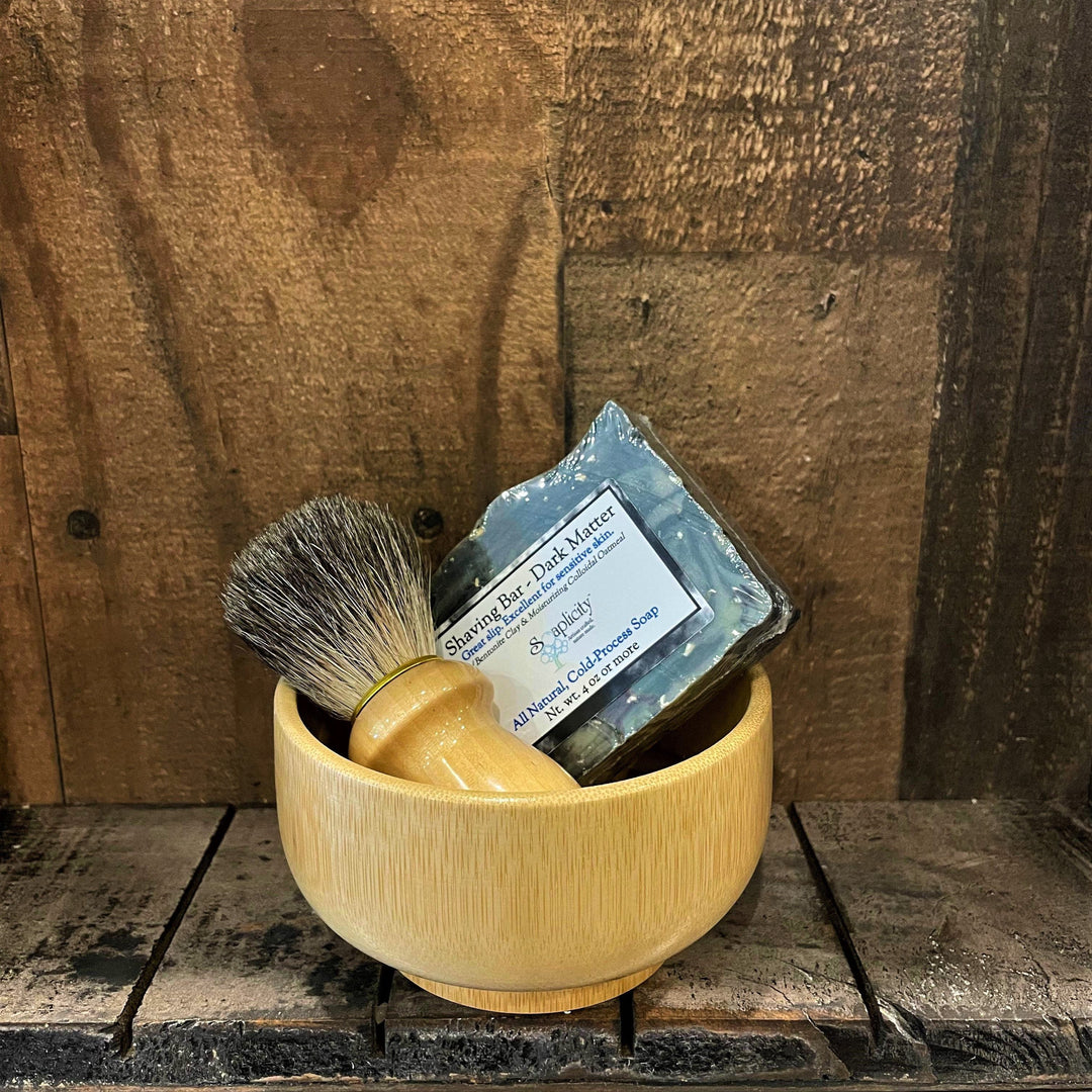 Men's Shaving Sets in Bamboo — Men's Shaving Sets, [material], Soaplicity