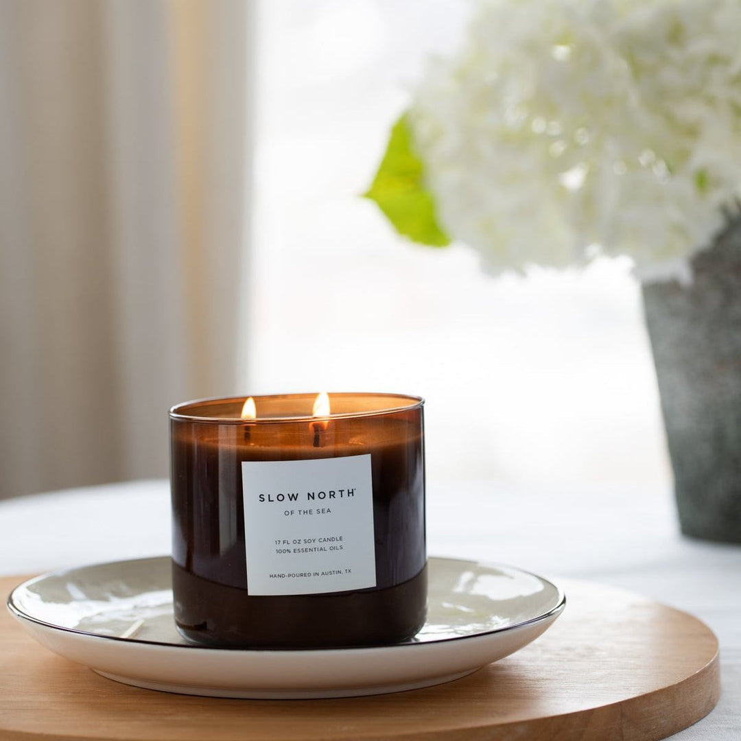 Of The Sea (Eucalyptus + Lavender + Peppermint) - Signature 3-Wick Candle