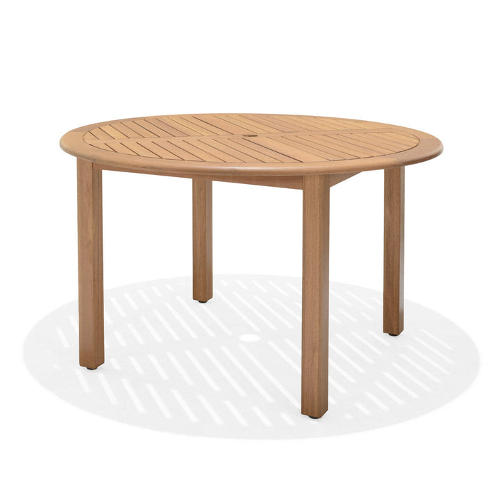 Oldbury Teak Finish Round Table