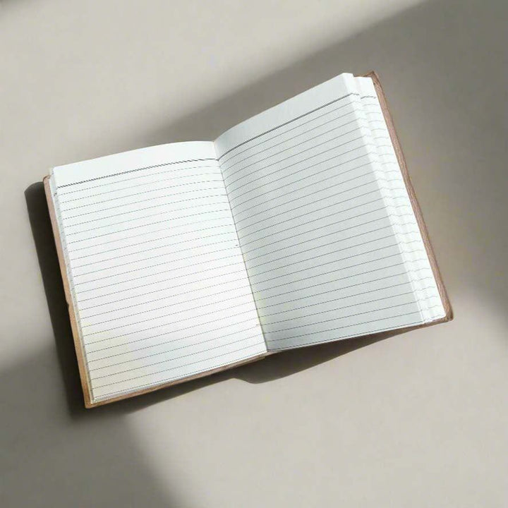 Quiet the Mind Leather Journal - Mindfulness & Spiritual Growth