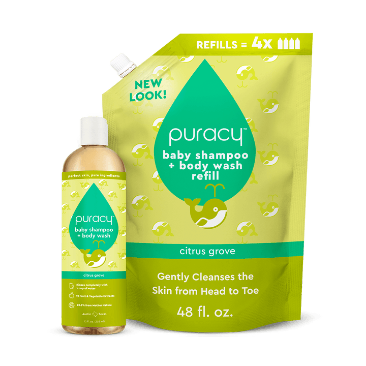 Baby Shampoo & Body Wash (Tear-Free)