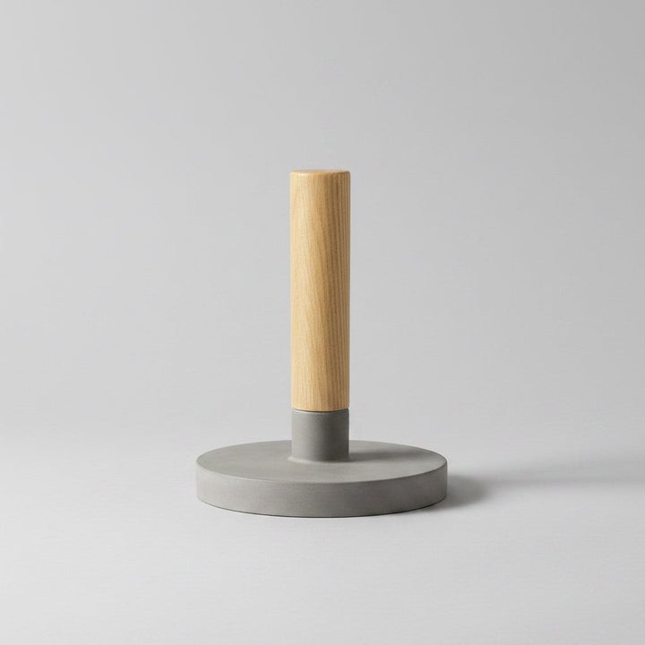 Concrete/Ash Papertowel Holder: Gray — paper towel holder, [material], Port Living Co.