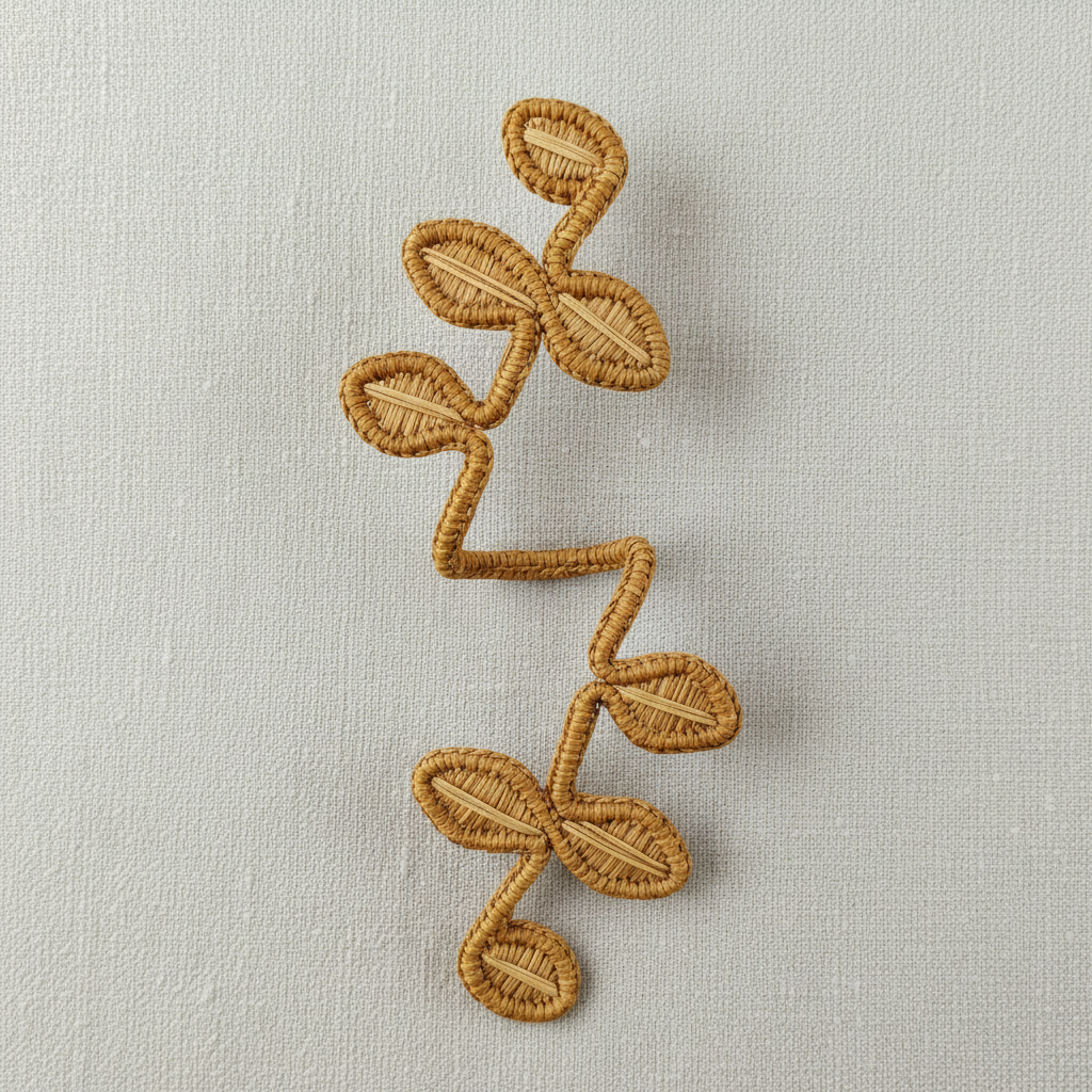 Vines Handwoven Iraca Napkin Ring