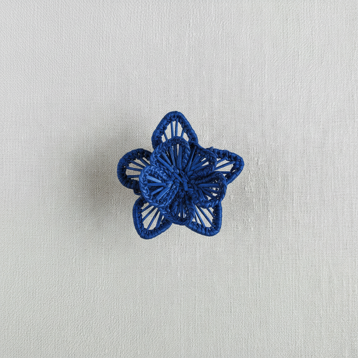 Star Flower Handwoven Iraca Napkin Ring