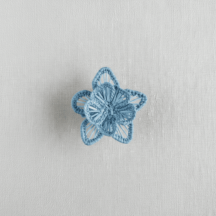 Star Flower Handwoven Iraca Napkin Ring — Napkin Ring, [material], MacondoForever