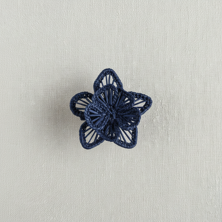 Star Flower Handwoven Iraca Napkin Ring