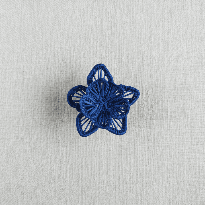 Star Flower Handwoven Iraca Napkin Ring — Napkin Ring, [material], MacondoForever