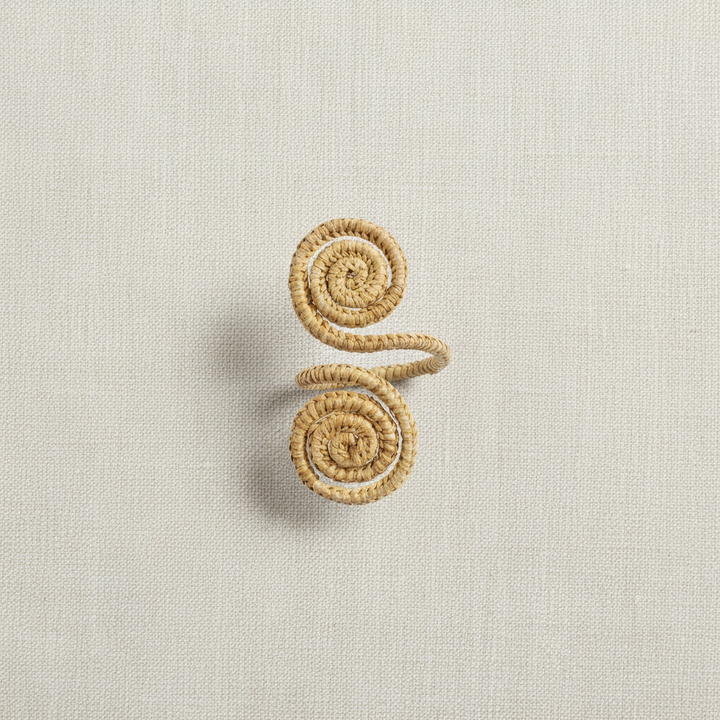 Caracoli Handwoven Iraca Napkin Ring