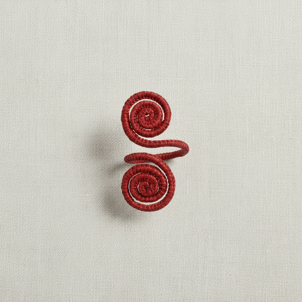 Caracoli Handwoven Iraca Napkin Ring