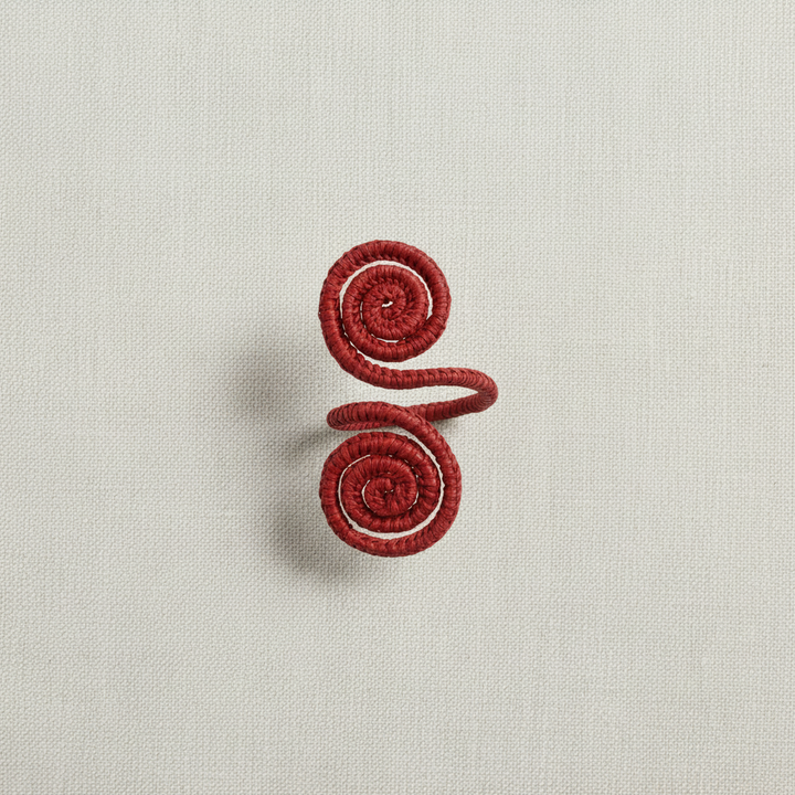 Caracoli Handwoven Iraca Napkin Ring